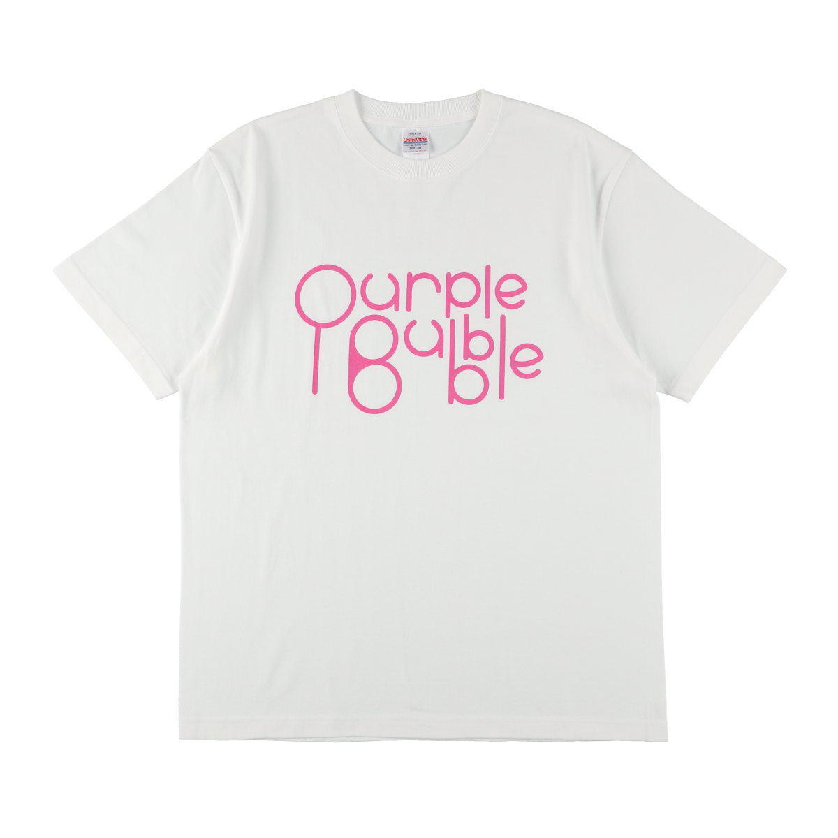 PURPLE BUBBLE Tシャツ （WHITE）
