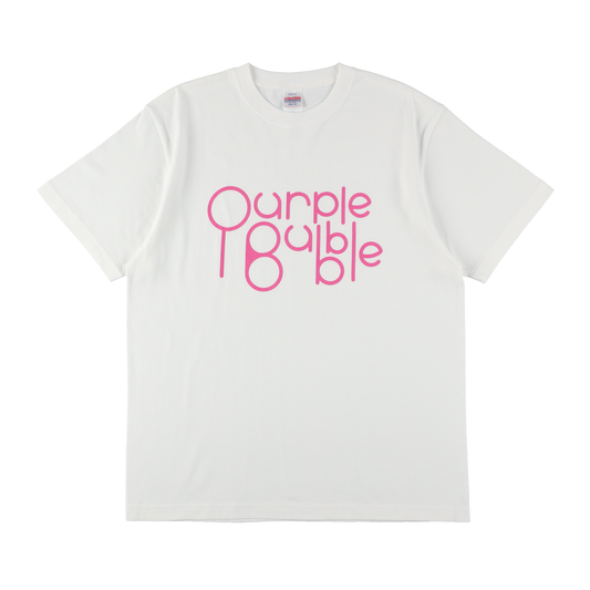 PURPLE BUBBLE Tシャツ （WHITE）