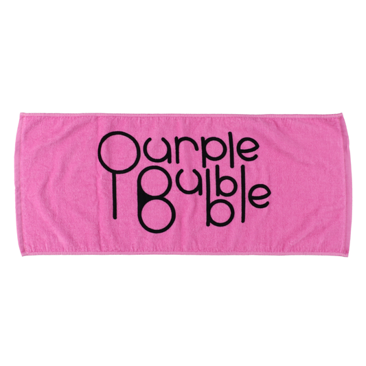 PURPLE BUBBLE タオル